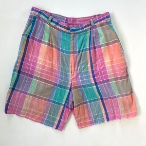 Vintage 90s Bobbie Brooks Plaid Shorts